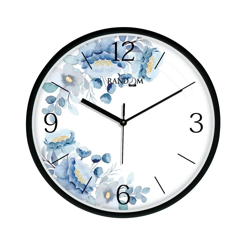 Deen Floral Wall Clock media 3
