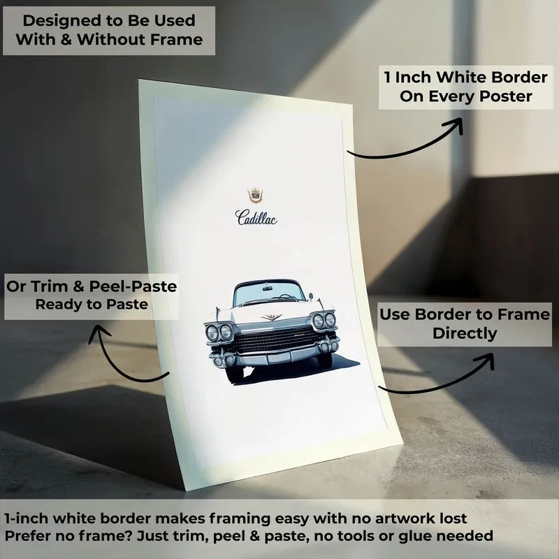 Cadillac Classic Wall Poster media 9