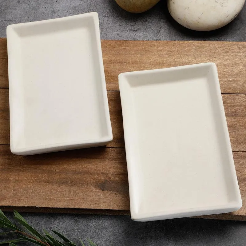 Metrica Stoneware Platter - Set of Two media 1