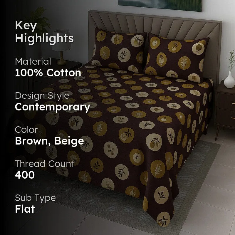 Arvion Cotton Bedsheets - 400 TC media 2