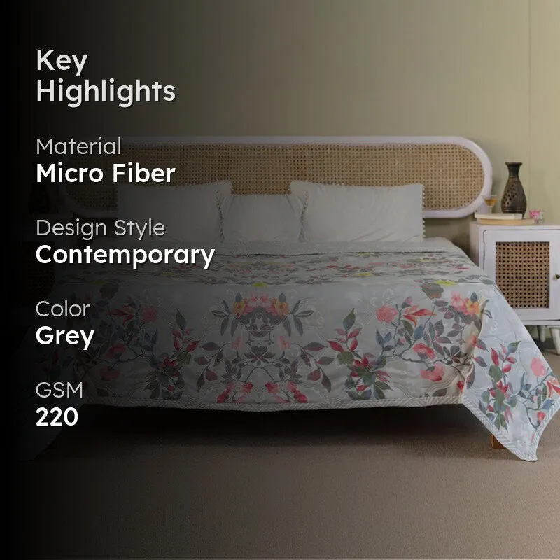 FloraSoft Reversible Comforter - 220 GSM media 2