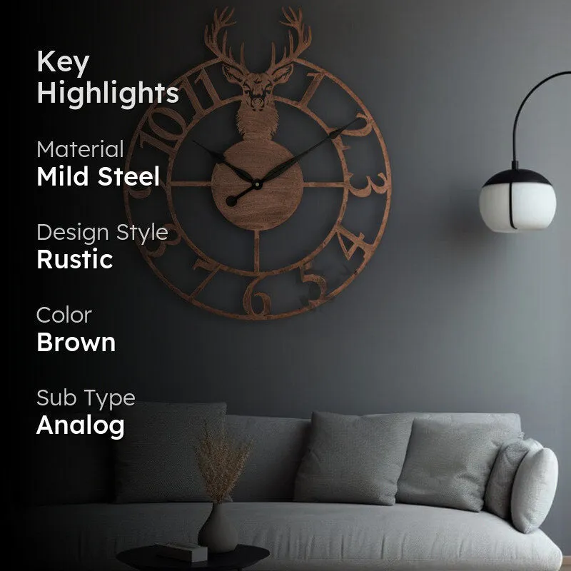 Sector Silent Wall Clock - Bronze media 2