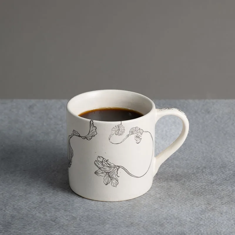 Casette Ceramic Coffee Mug (300 mL) -White media 7