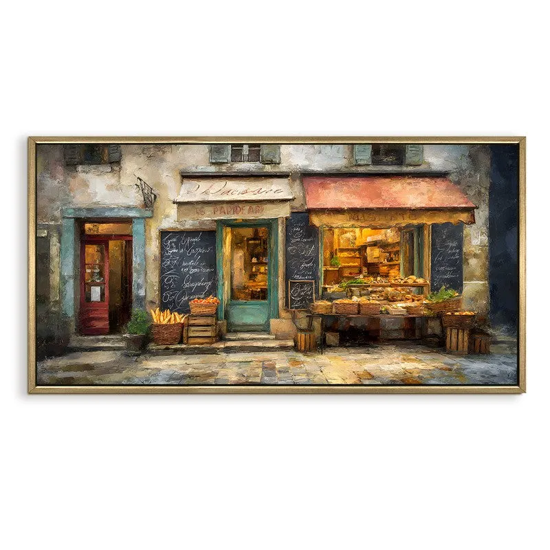 European Vintage Streetfront Boutique Wall Art media 4
