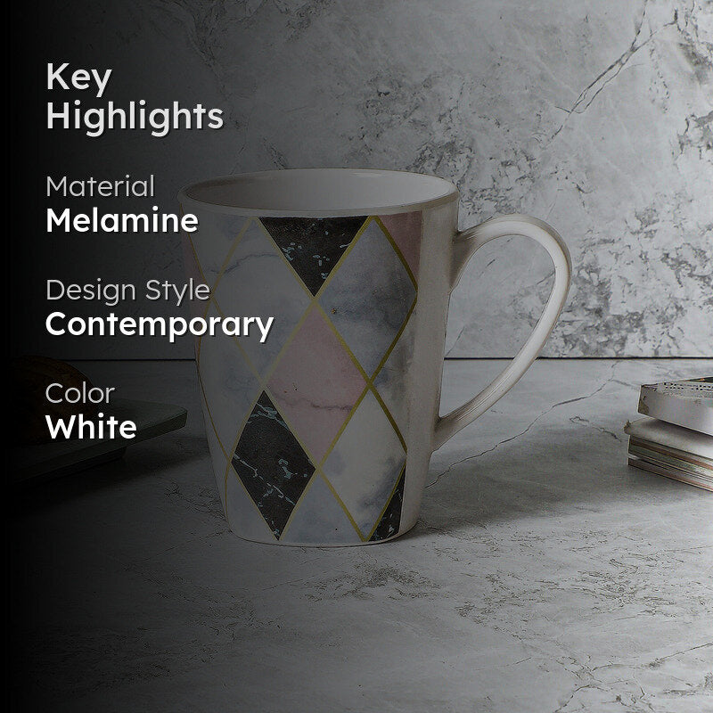 Diamo Melamine Coffee Mug (450 mL) media 2