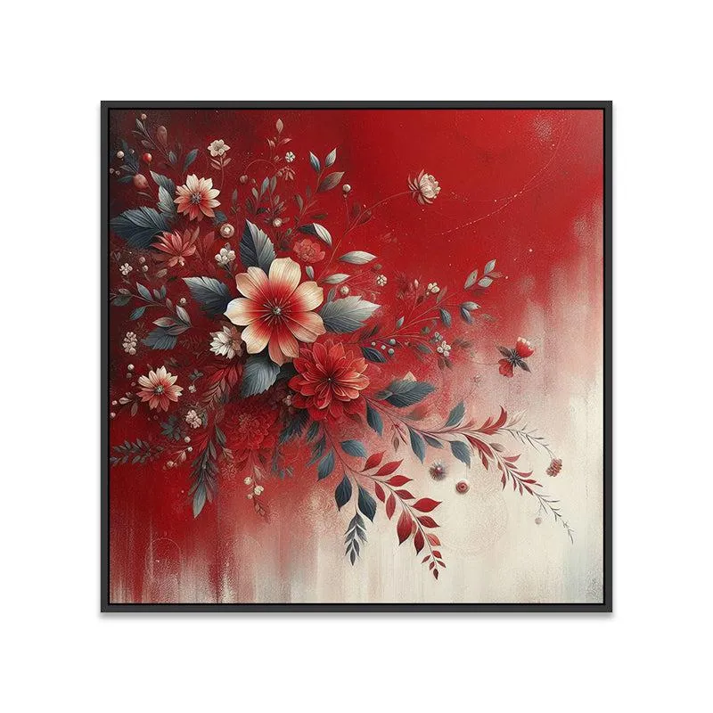 Seasonal Spring Flowers Wall Painting media 5