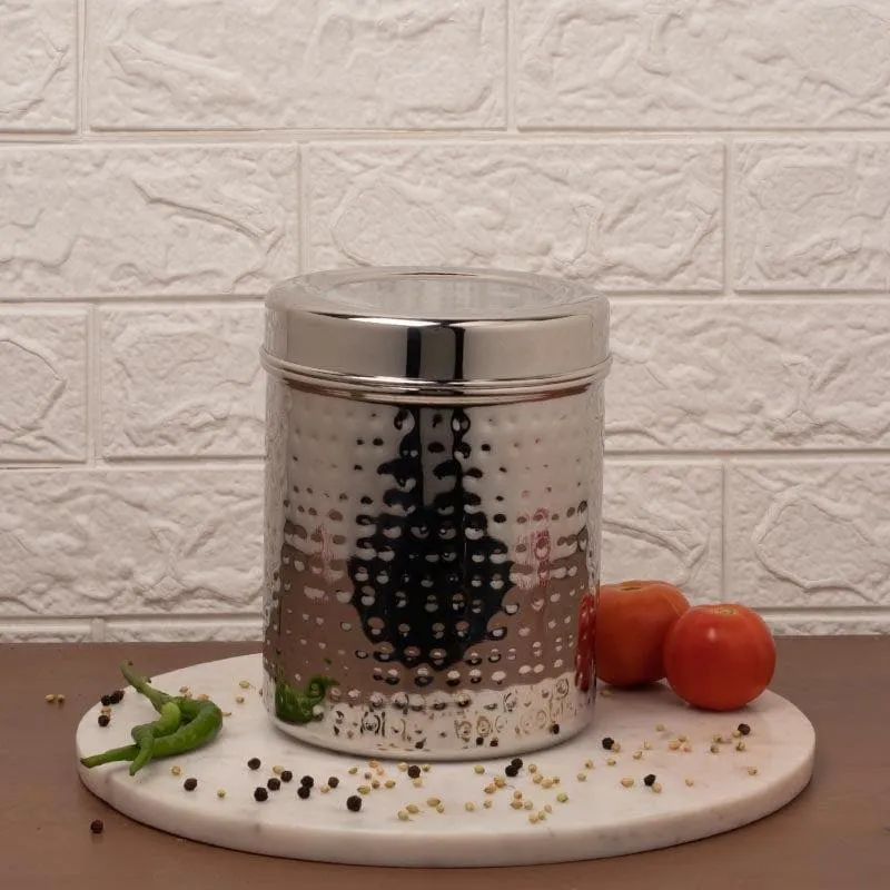 Vintage Charm Storage Canisters (11 L Each) - Set Of Two media 1