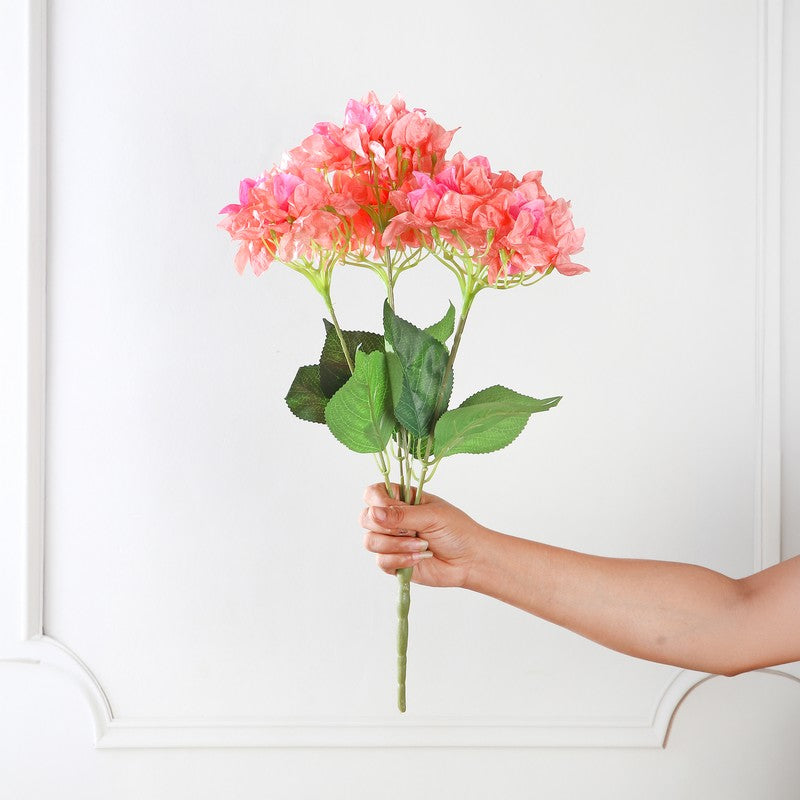 Bougainvillea Artificial Flowers - Peach media 3