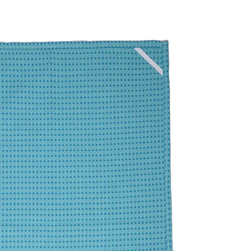 Sunbeam Cotton Kitchen Towel (Light Blue) - Set Of Two media 5