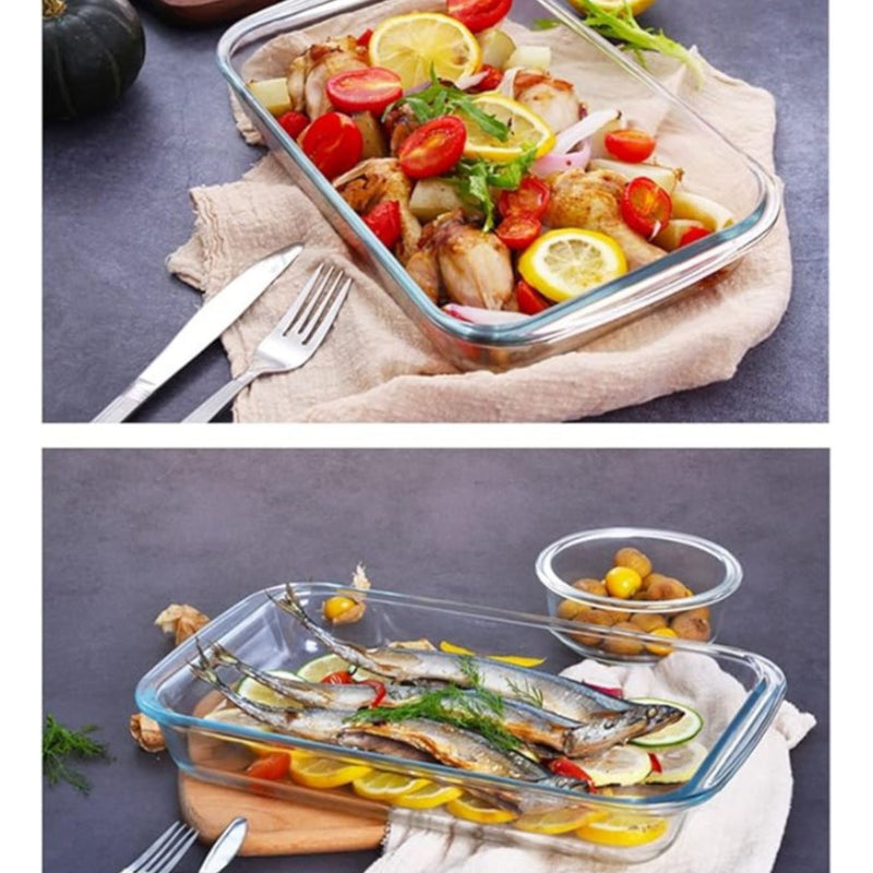 Vitrora Rectangular Glass Baking Dish media 8