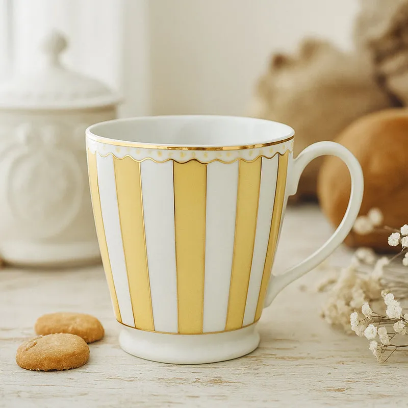 Noritake Porcelain Coffee Mug (Yellow) - 300 mL media 1