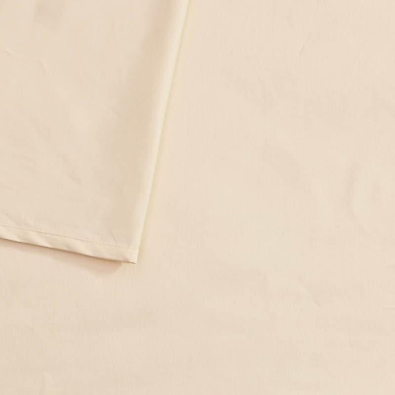 Dreamy Delight Cotton Bedsheet (Off White) - 610 TC media 4