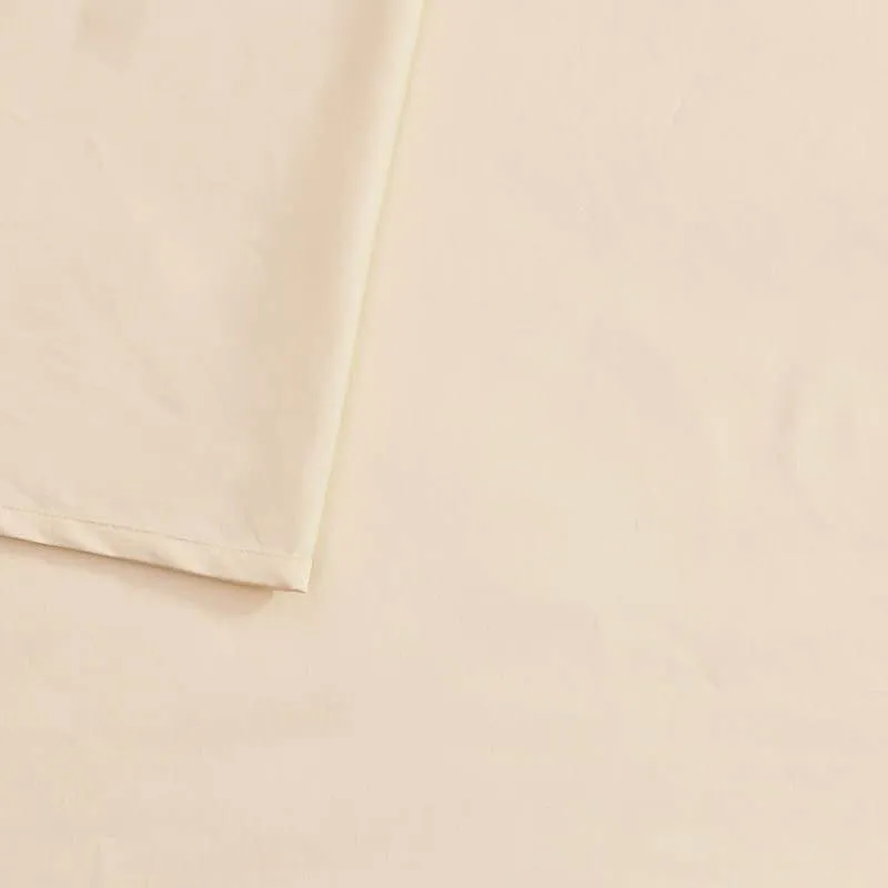 Dreamy Delight Cotton Bedsheet (Off White) - 610 TC media 4