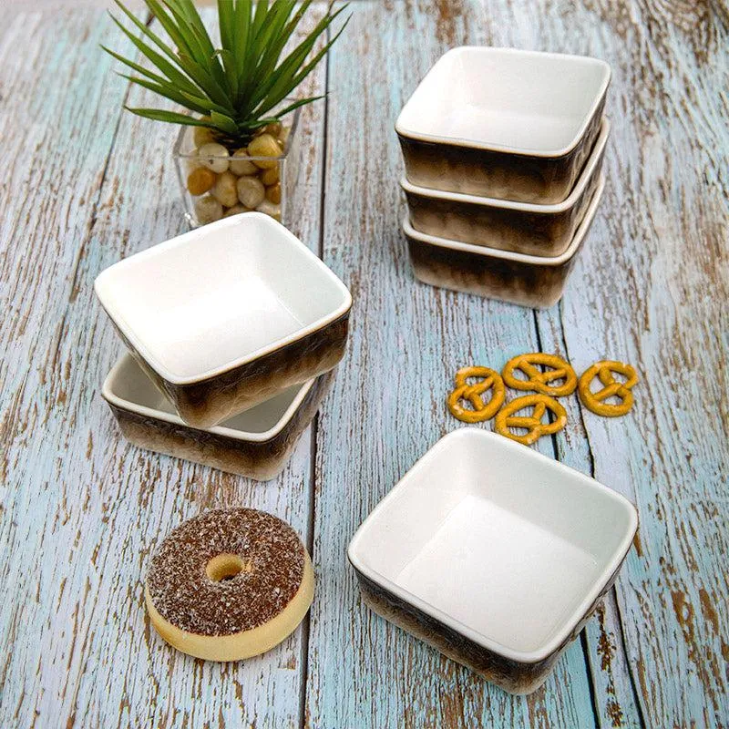 Alora Snack Bowl (160 ML) - Set Of Six media 1