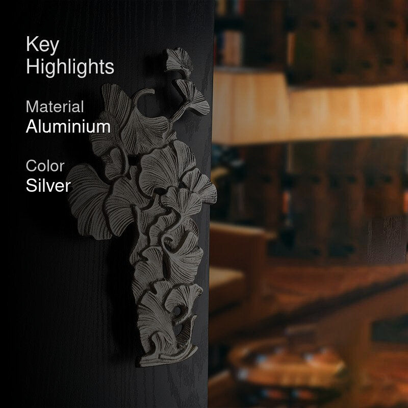 Miara Handmade Door Handle - Silver media 2
