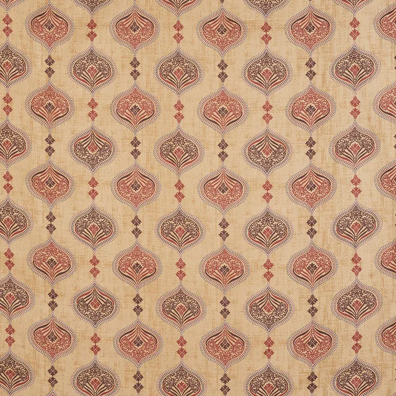 Dreams Of Desert Cotton Bedsheet (Beige, Brown) - 144 TC media 4
