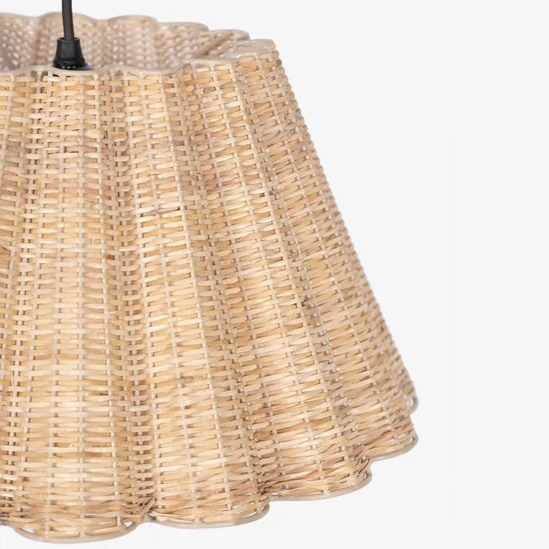 Orange Tree Punke Conical Cane Ceiling Lamp media 3