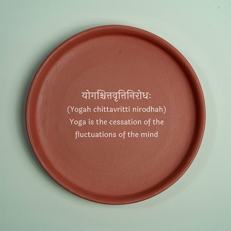 Yogah Terracotta Wall Plate media 3