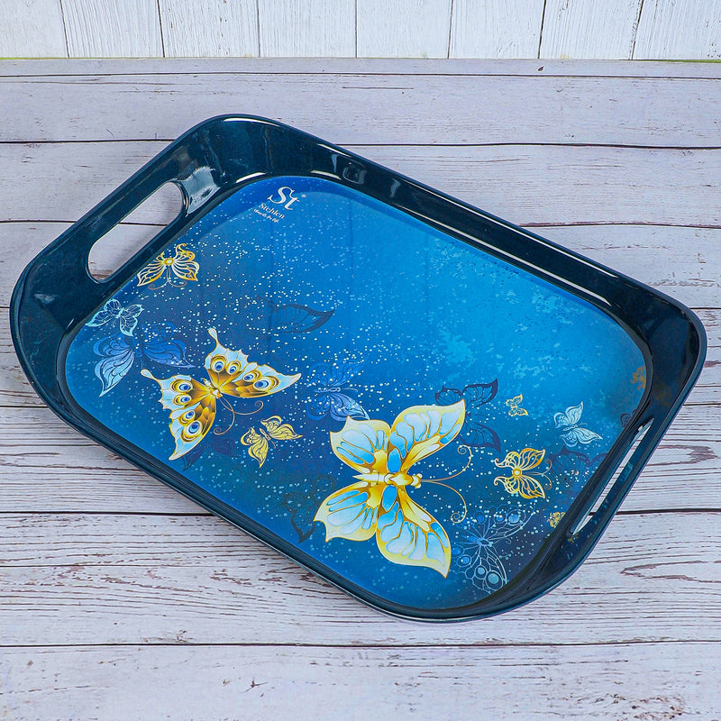 Papilon Nights Melamine Serving Tray