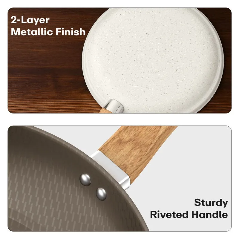 Rioware StoneFlip Non-Stick Cast Aluminium Frying Pan - 1800 ML media 4