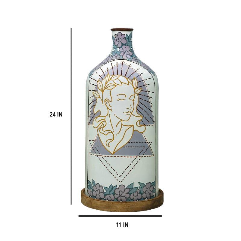Divine Feminine Hand Painted Floor Lamp media 5