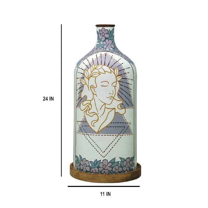 Divine Feminine Hand Painted Floor Lamp media 5