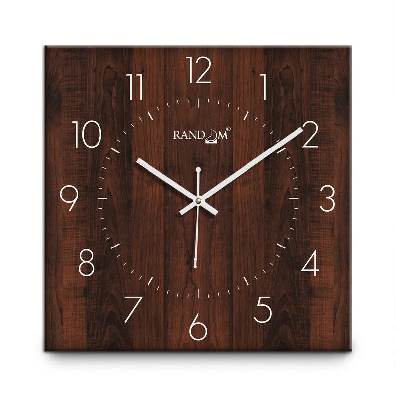 Arixen Analog Wall Clock - Brown media 3