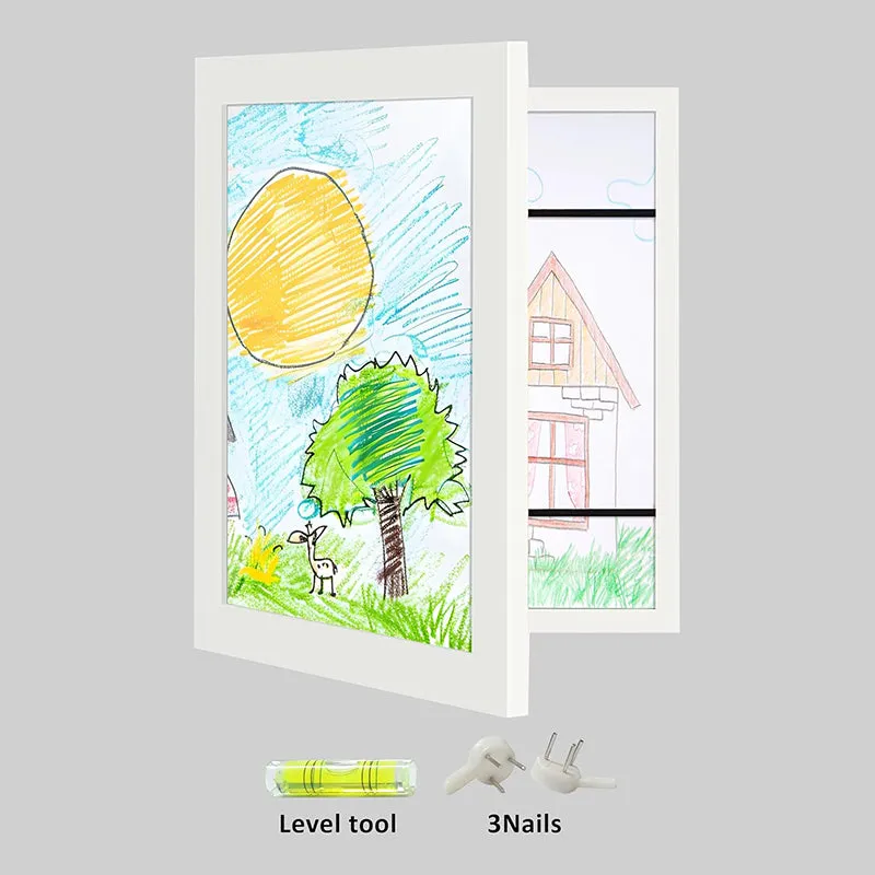 Kiddo Art Wooden Photo Frame - White media 5