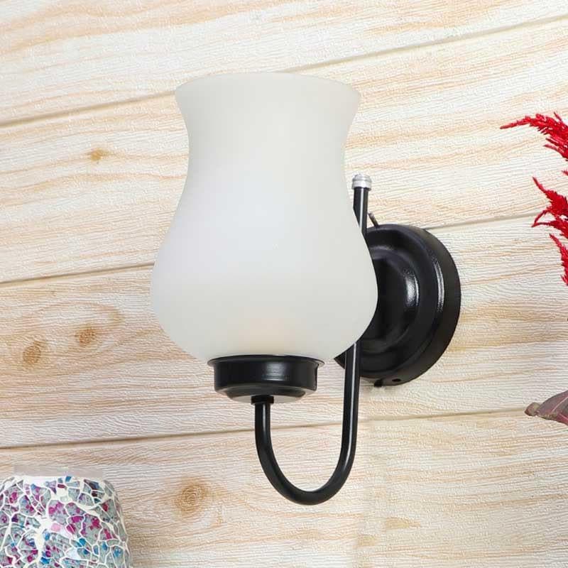 Classic Retro Glass & Metal Wall Lamp media 3