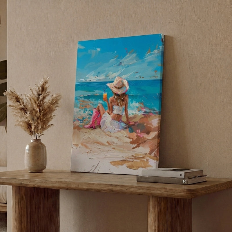 Painted Beach Wall Art