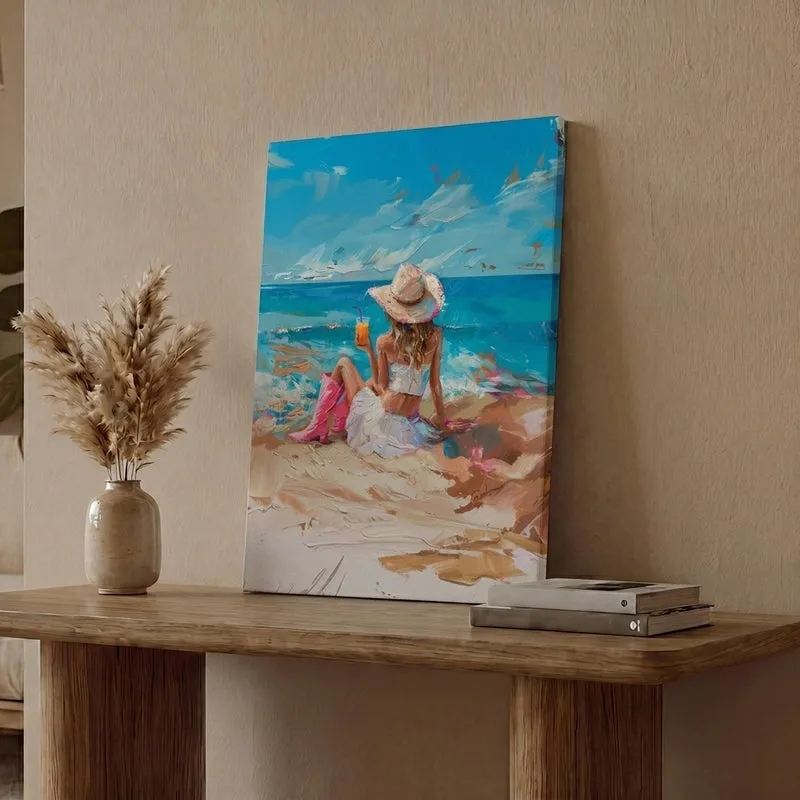 Painted Beach Wall Art media 1