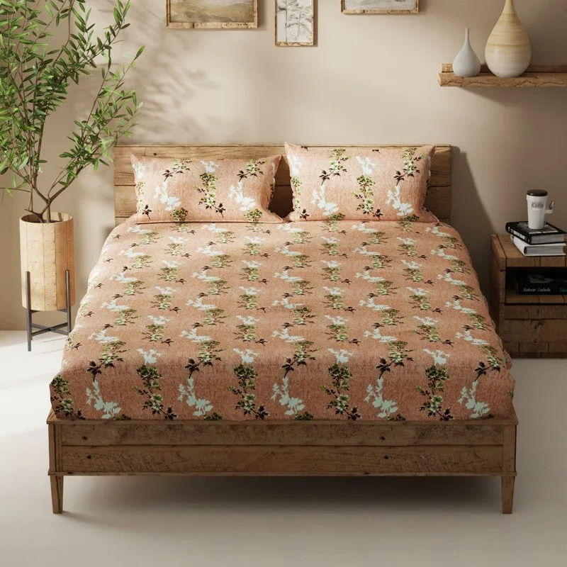 Ulrix Bedsheet (Rust) - 115 GSM media 3