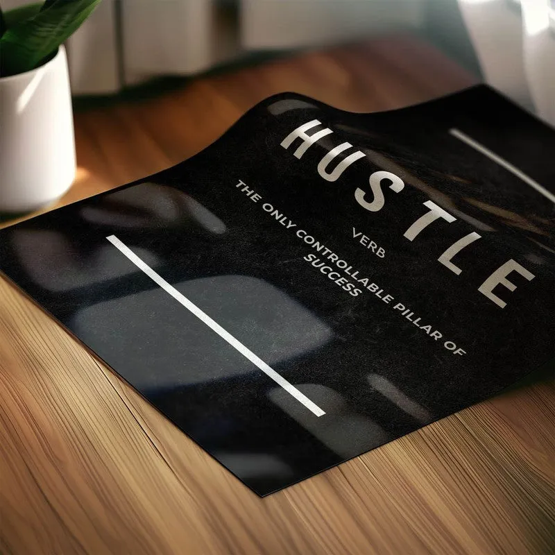 Bold Hustle Wall Poster media 5