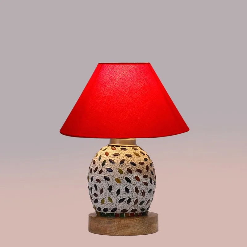 Glowarae Wooden Table Lamp - Multicolor media 5