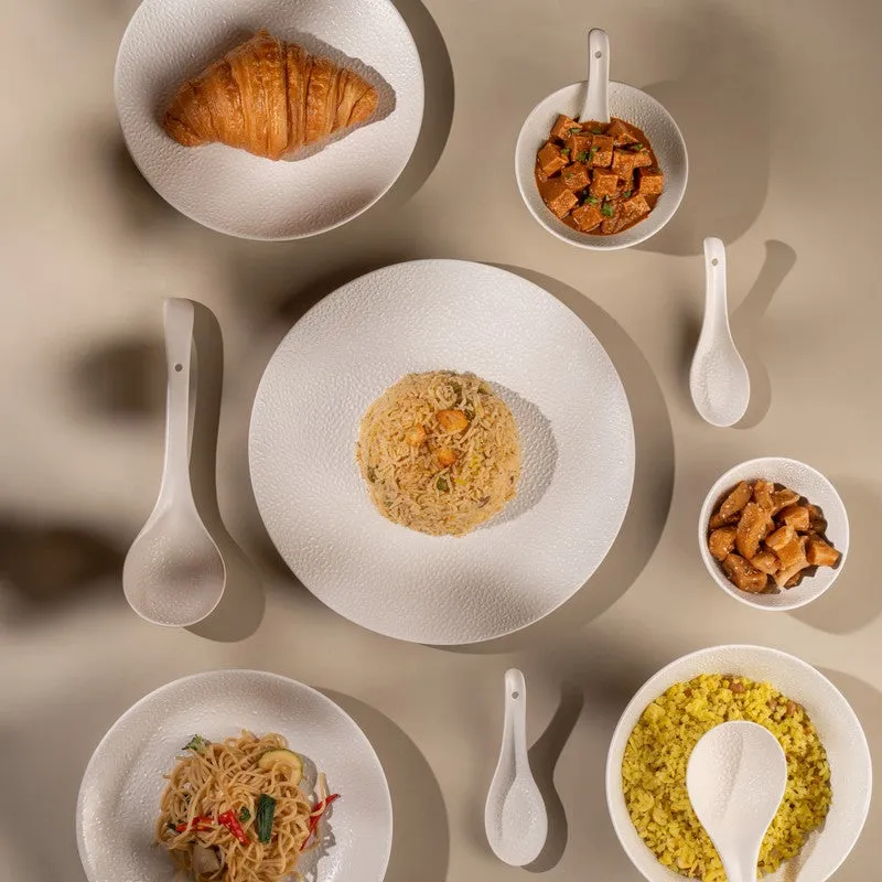 DineManor Porcelain Dinner Set - 35 Piece Set media 4
