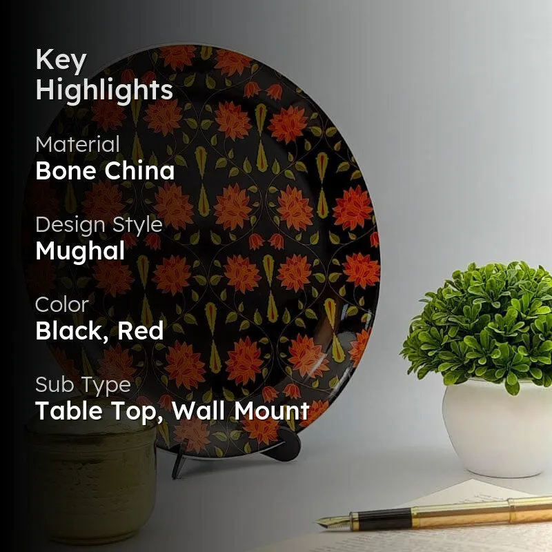 Night Bloom Decorative Plate media 2