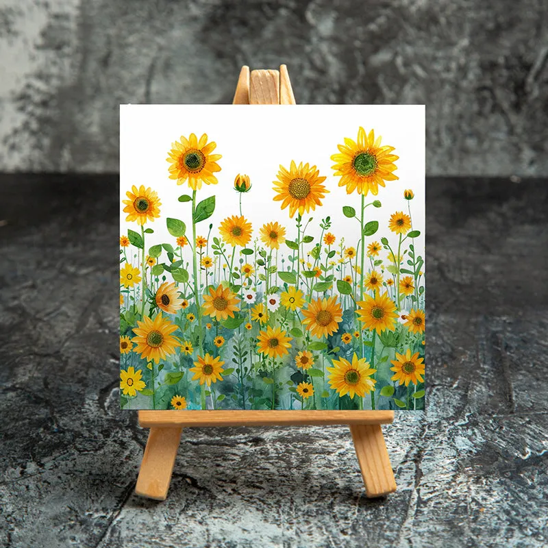 Sunflower Fields Canvas Showpiece media 4