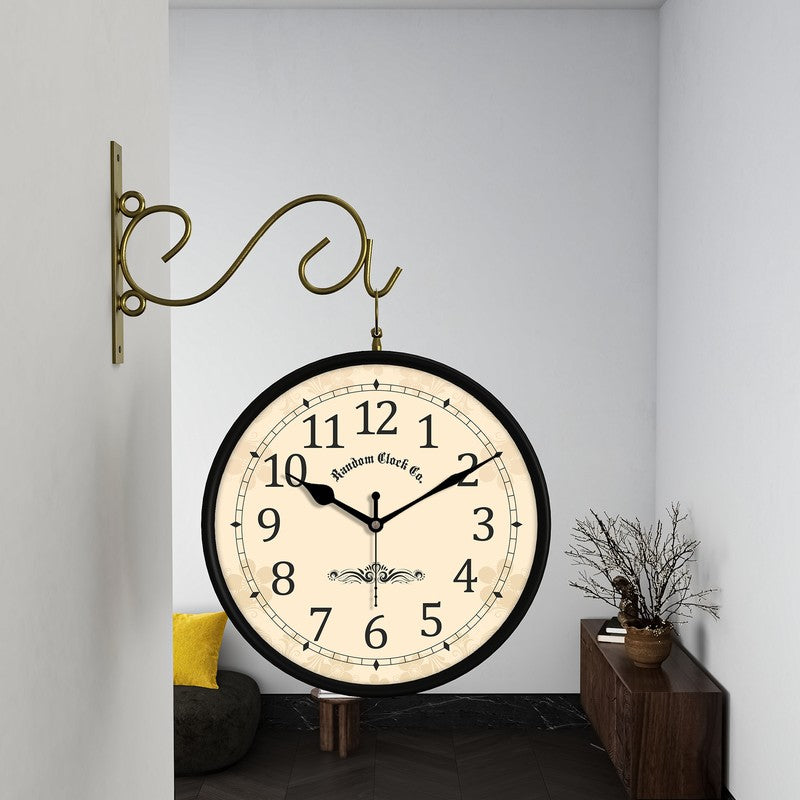 Alderwick Double Sided Wall Clock