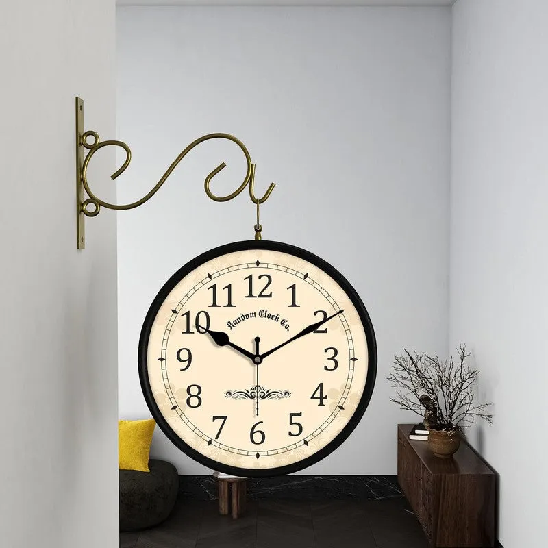 Alderwick Double Sided Wall Clock media 1