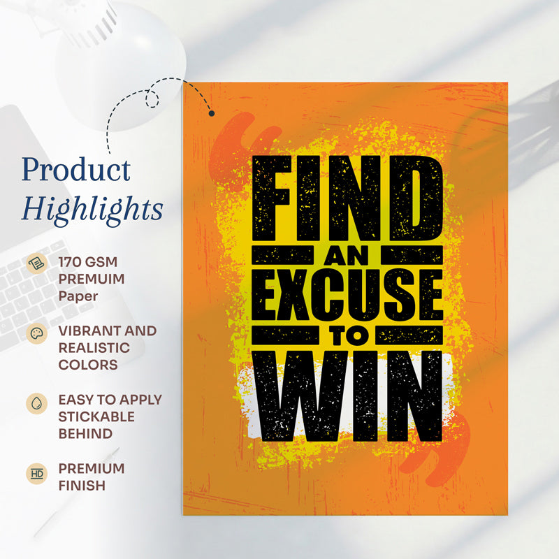 Motivate & Inspire Wall Poster - Set Of Ten media 6