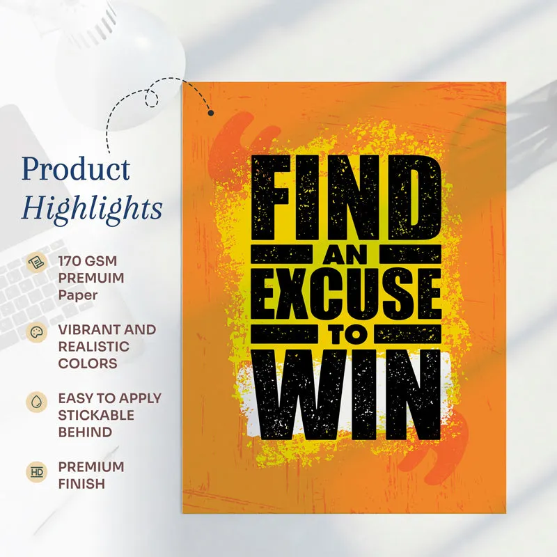 Motivate & Inspire Wall Poster - Set Of Ten media 6
