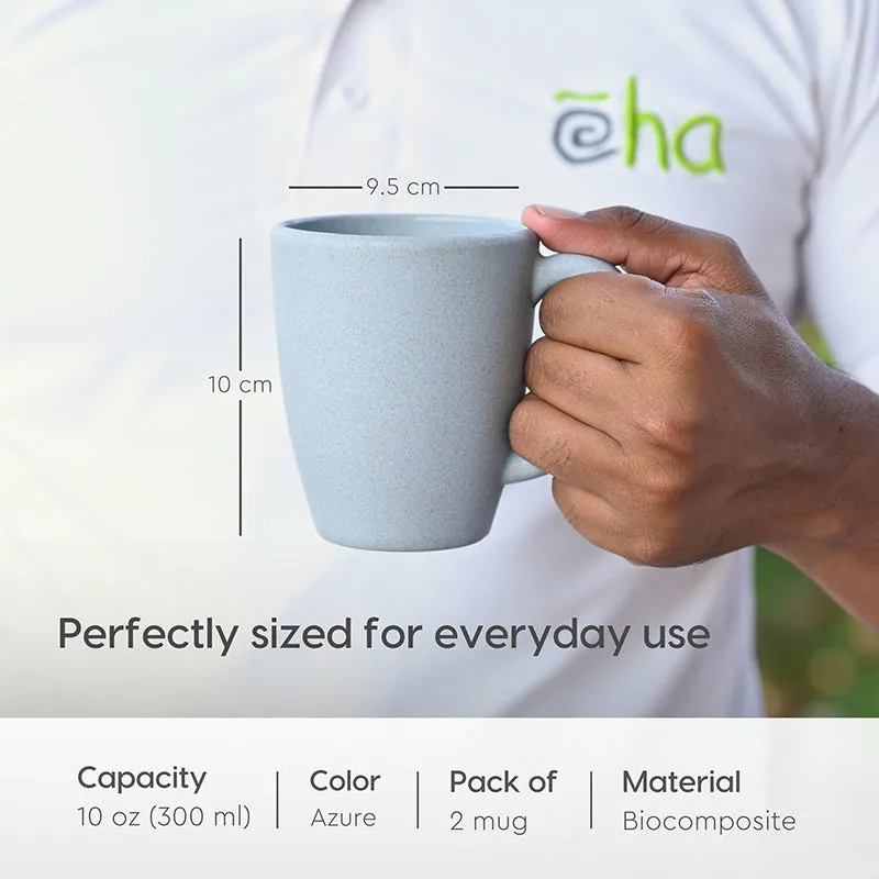 Natura Rice Husk Coffee Mug (300 mL Each) - Set of Two media 8