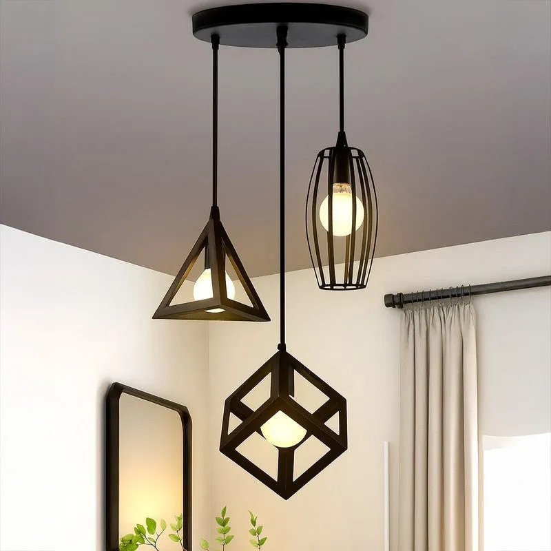 Paloma Light Cluster Metal Ceiling Lamp media 1