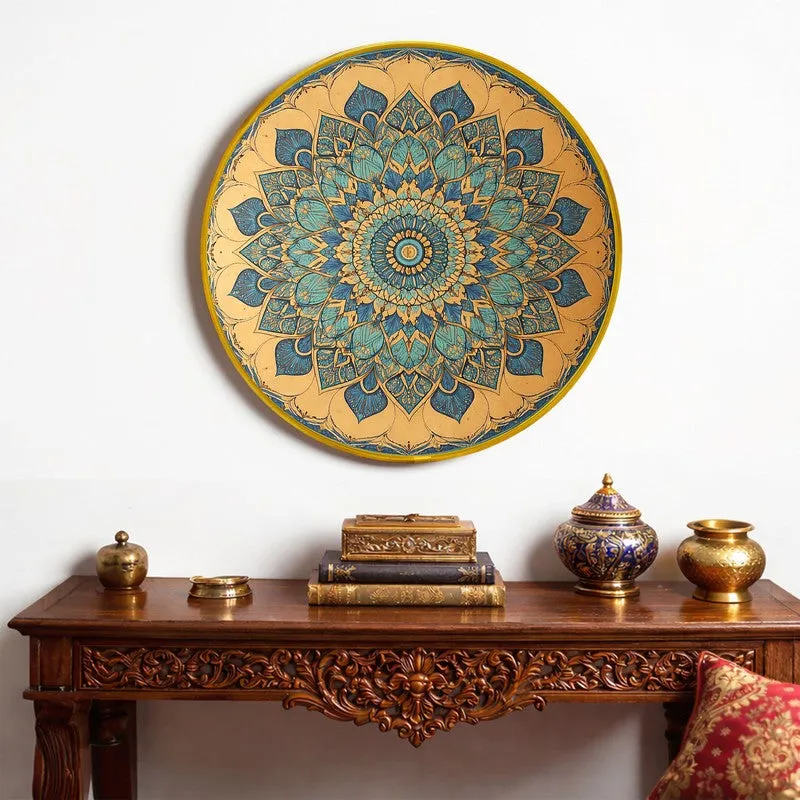 Intricate Mandala Paper Wall Art media 5