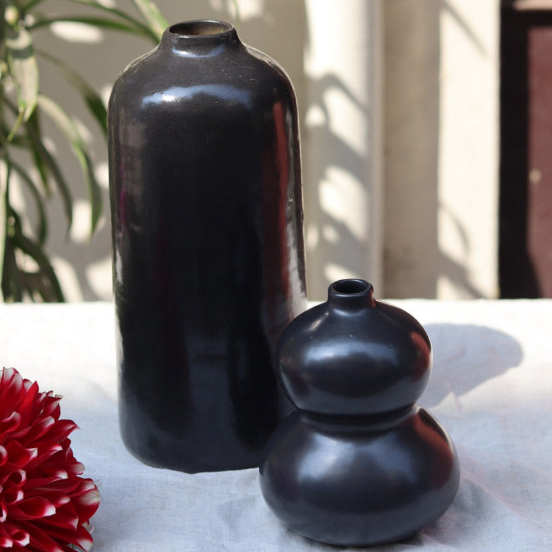 Dorothia Cermaic Vase - Two Piece Set