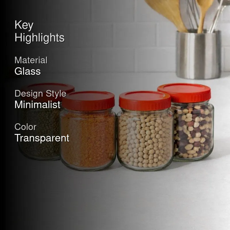 FreshSeal Glass Jar (500 mL Each) - Set Of Four media 2