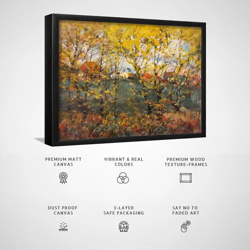 Royal Oak Canvas Wall Painting - Black Frame media 6