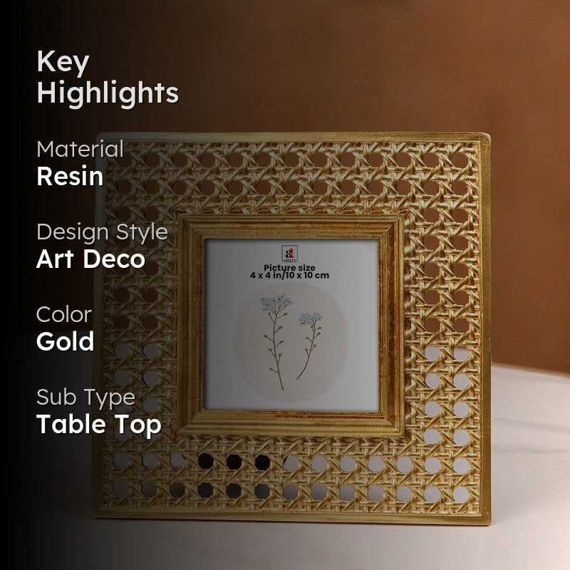 GoldGrid Resin Photo Frame media 2