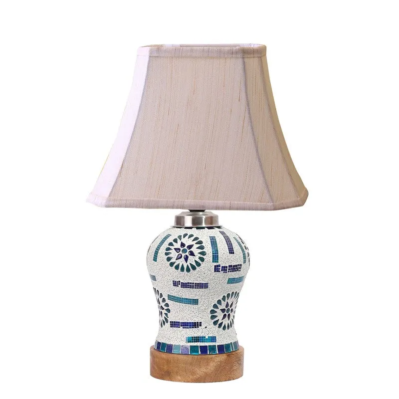 Sonara Square Wooden Table Lamp - Multicolor media 5