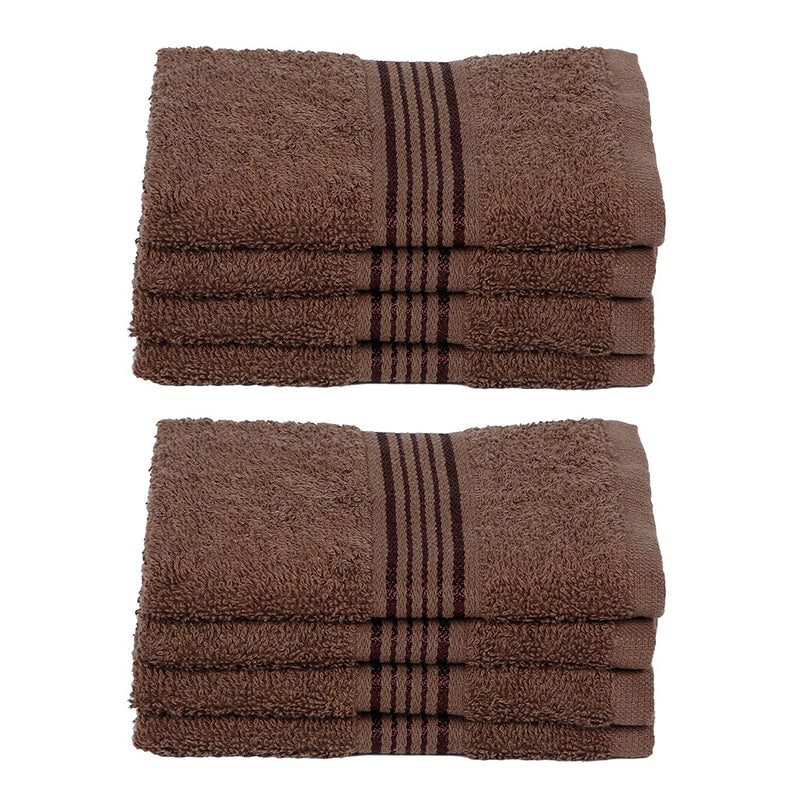 Bodil Face Towel (Brown) - Set Of Eight media 3